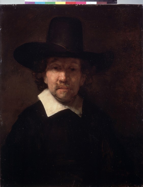 Portrait of the Poet Jeremias de Decker from Rembrandt van Rijn