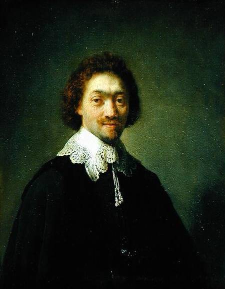 Portrait of Maurits Huygens from Rembrandt van Rijn