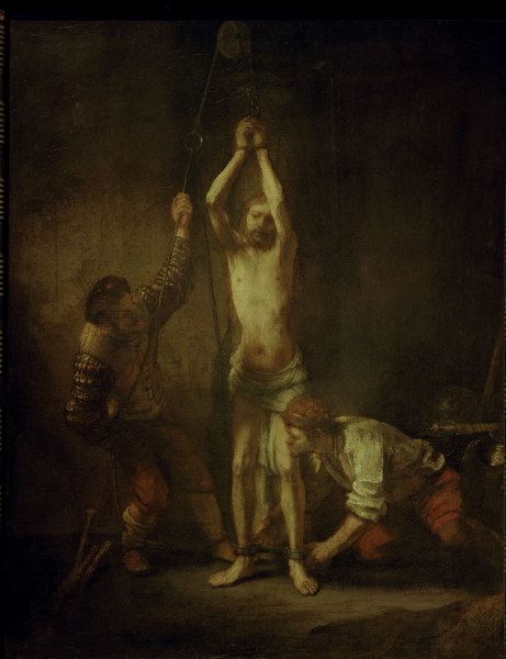 Rembrandt / Christ at the Column. from Rembrandt van Rijn