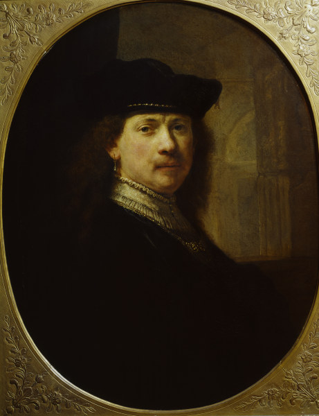 Rembrandt / Portrait of Rembrandt  1637 from Rembrandt van Rijn