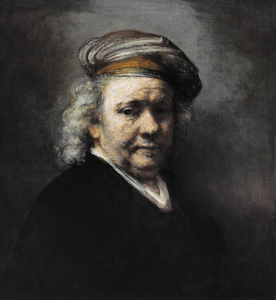 Self-portrait V from Rembrandt van Rijn