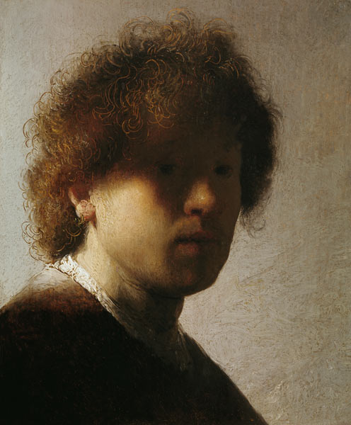 Self Portrait as a Young Man from Rembrandt van Rijn