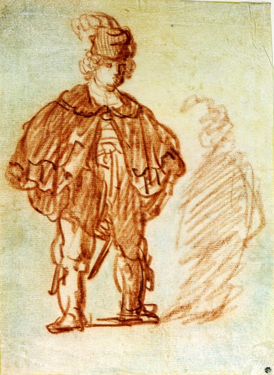 Standing Actor from Rembrandt van Rijn