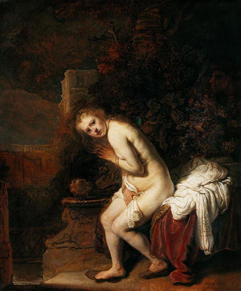 Susanna in the bath from Rembrandt van Rijn