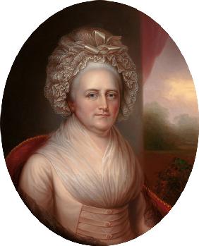 Portrait of Martha Washington (1731-1802)