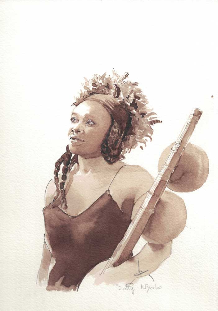 Sally Nyolo from Réfou