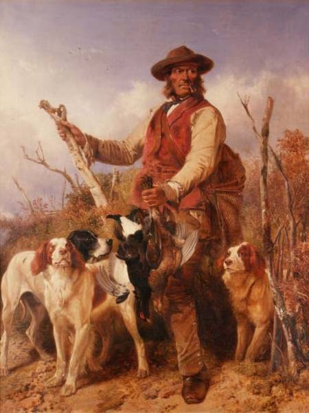 Gamekeeper with Dogs from Richard Ansdell