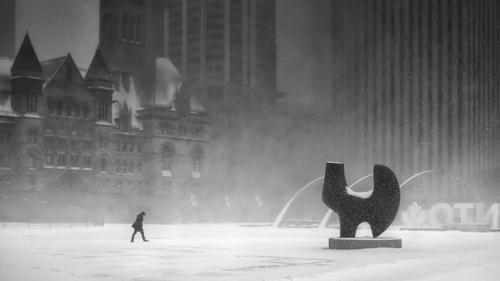 Snow Storm in Toronto from Richard Huang