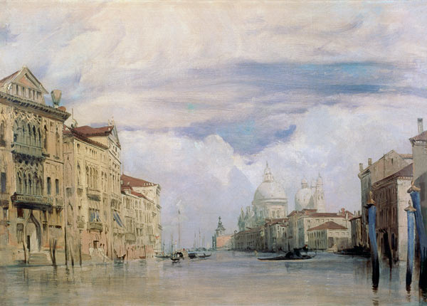 The Grand Canal, Venice from Richard Parkes Bonington