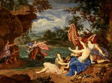 The Rape of Europa (gouache) from Richard van Orley