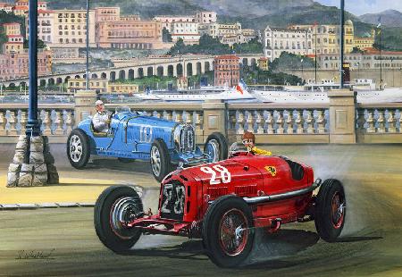 Duel on the Harbour Front, Monaco Grand Prix in 1933