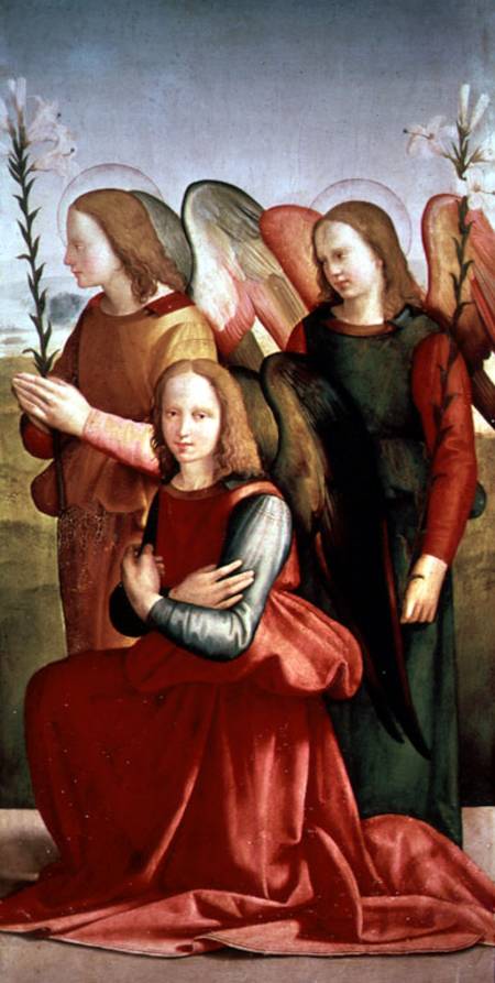 Three Angels (panel) from Ridolfo Ghirlandaio