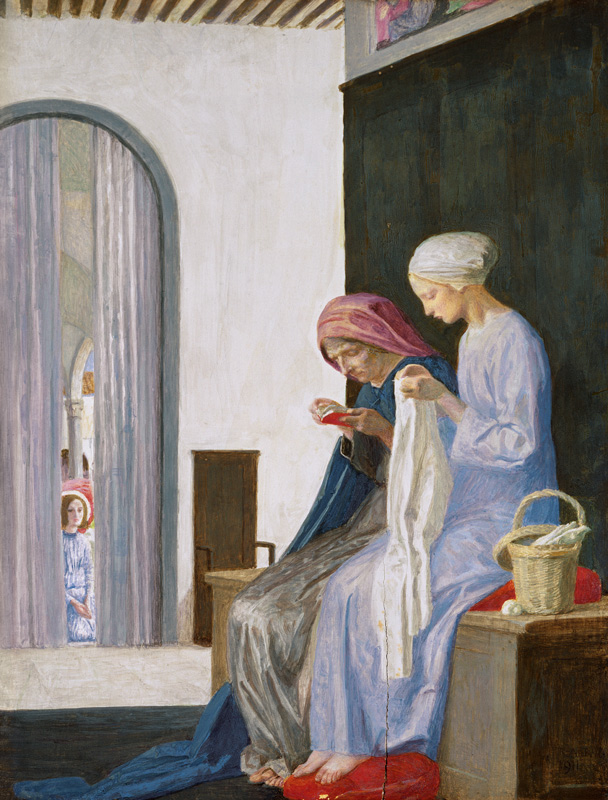 Mary in the House of Elizabeth from Robert Anning Bell