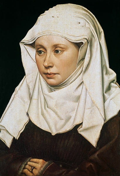Portrait of a woman from Robert Campin