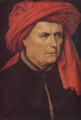 Portrait of a man from Robert Campin
