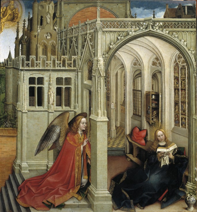 The Annunciation from Robert Campin