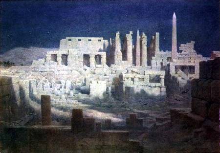 Moonlight at Karnak from Robert George Talbot Kelly