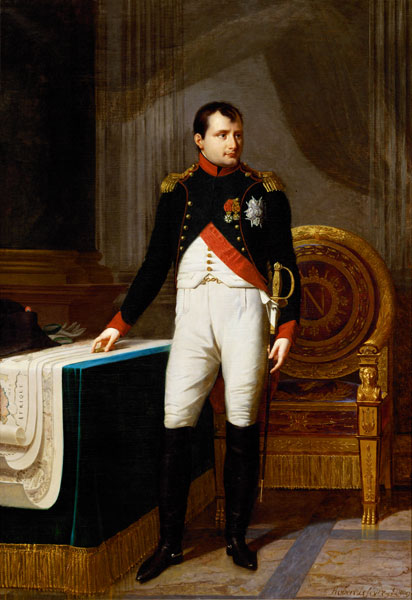 Portrait of Napoleon Bonaparte (1769-1821) 1809 from Robert Lefevre