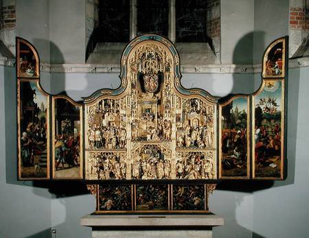 Organ c.1540 (with doors open) from Robert Moreau