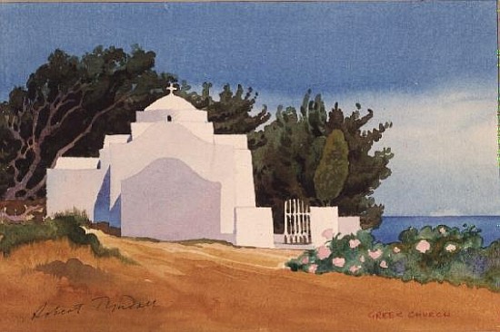 Greek Church (w/c)  from Robert  Tyndall