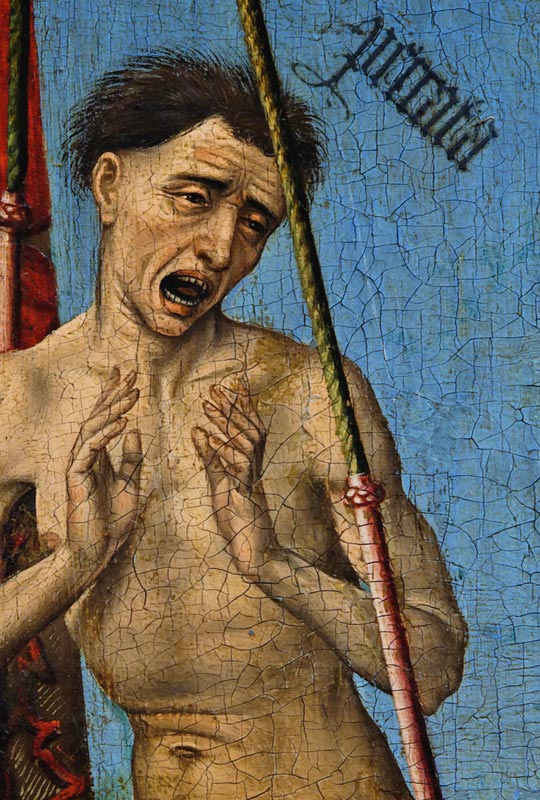 R. van der Weyden, Michael, Damned from Rogier van der Weyden