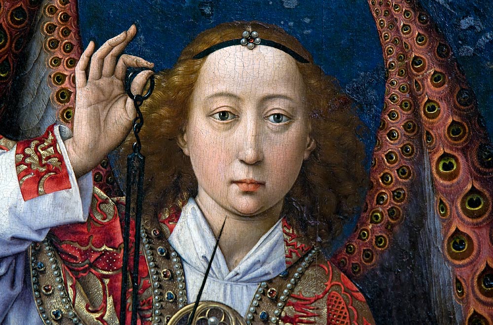 opwinding Machtig Vuil R. van der Weyden, Archangel Michael - Rogier van der Weyden as art print  or hand painted oil.