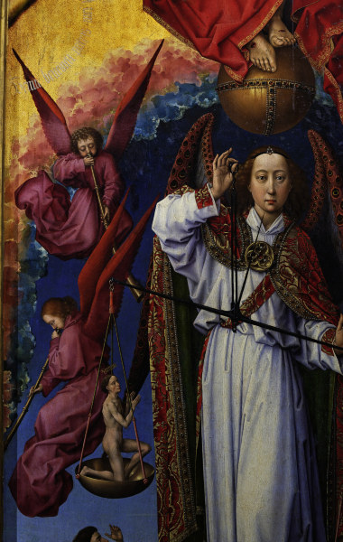 R. van der Weyden, Archangel Michael from Rogier van der Weyden