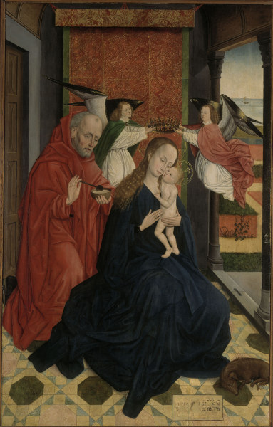 R.v.d.Weyden school, Holy Family from Rogier van der Weyden