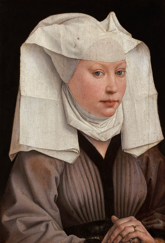 Portrait of a young woman from Rogier van der Weyden