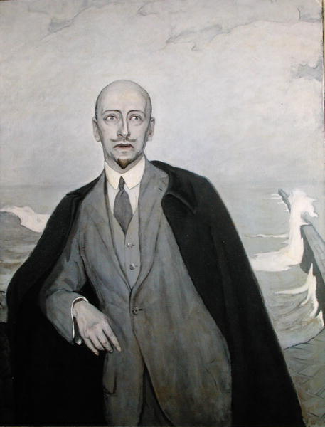 The Poet in Exile, 1912 (oil on canvas)  from Romaine Brooks