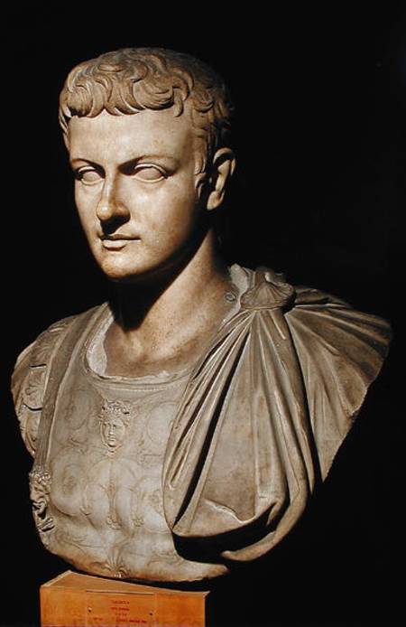Bust of Caligula (12-41) from Roman