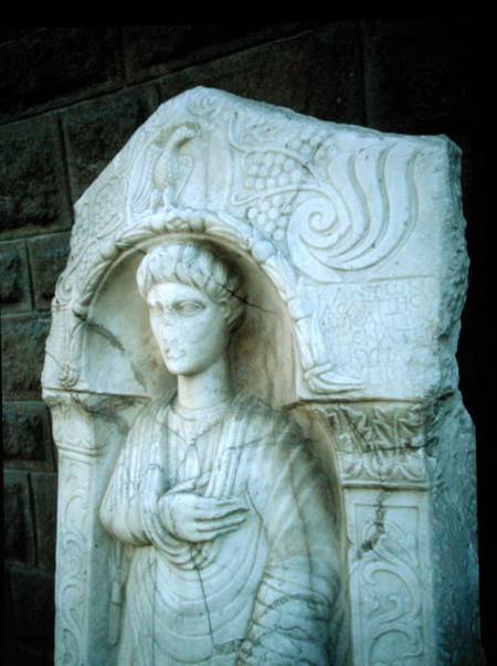 Funerary statue from Roman