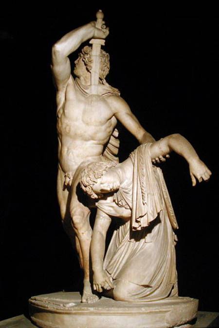 A Gaul Killing Himself having Killed his Wife before the Enemy, also known as Paetus and Arria, Roma from Roman