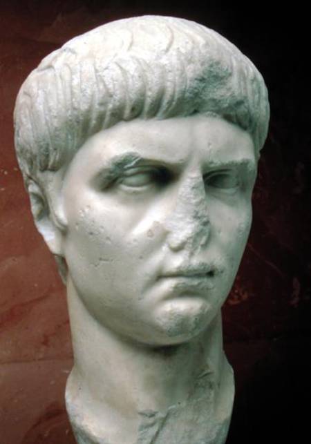 Portrait of Nero (AD 37-68) from Roman