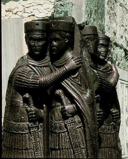 The Four Tetrarchs from Roman