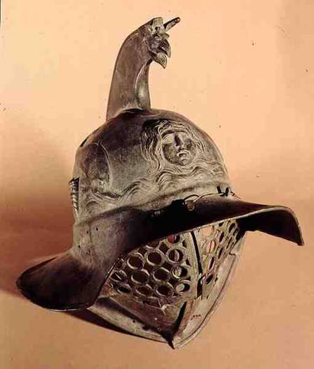Thracian gladiator's helmet from Roman