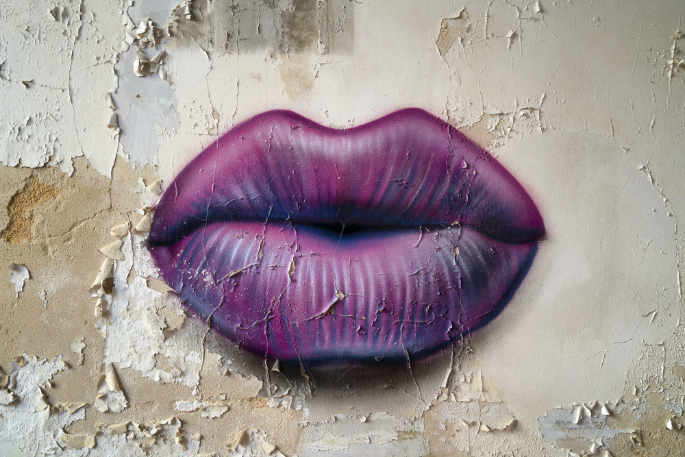 Lips on the Wall from Roman Robroek