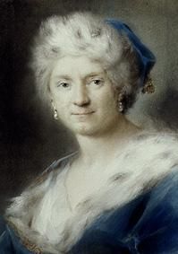 Winter Self-portrait of Rosalba Giovanna Carriera