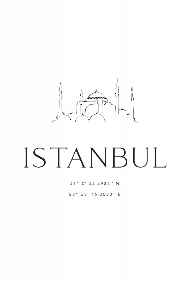 Istanbul coordinates from Rosana Laiz Blursbyai