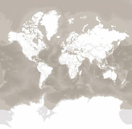 Orien world map