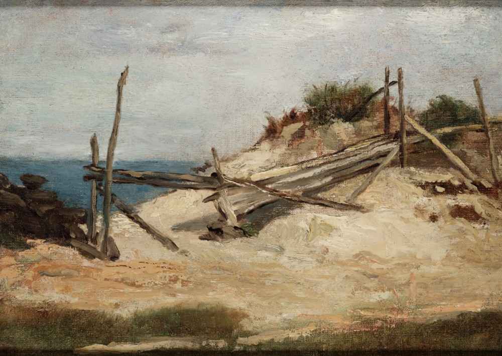 Landscape with Dunes and Fence from Rosanna Duncan Lamb