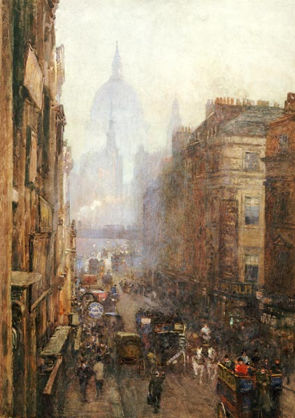 Fleet Street from Rose Maynard Barton