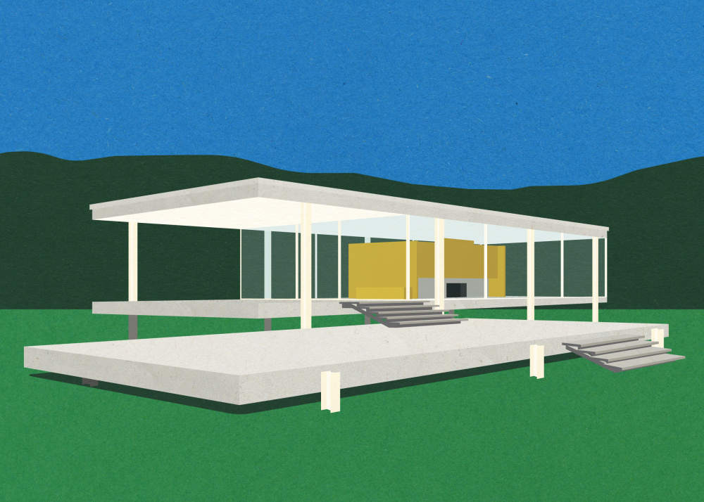 Ludwig Mies Van Der Rohe Farnsworth House from Rosi Feist