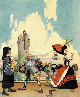 As it was in 1400, Front Cover of Puck, July