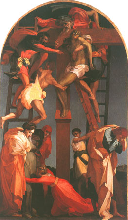 Descent from the Cross from Rosso Fiorentino