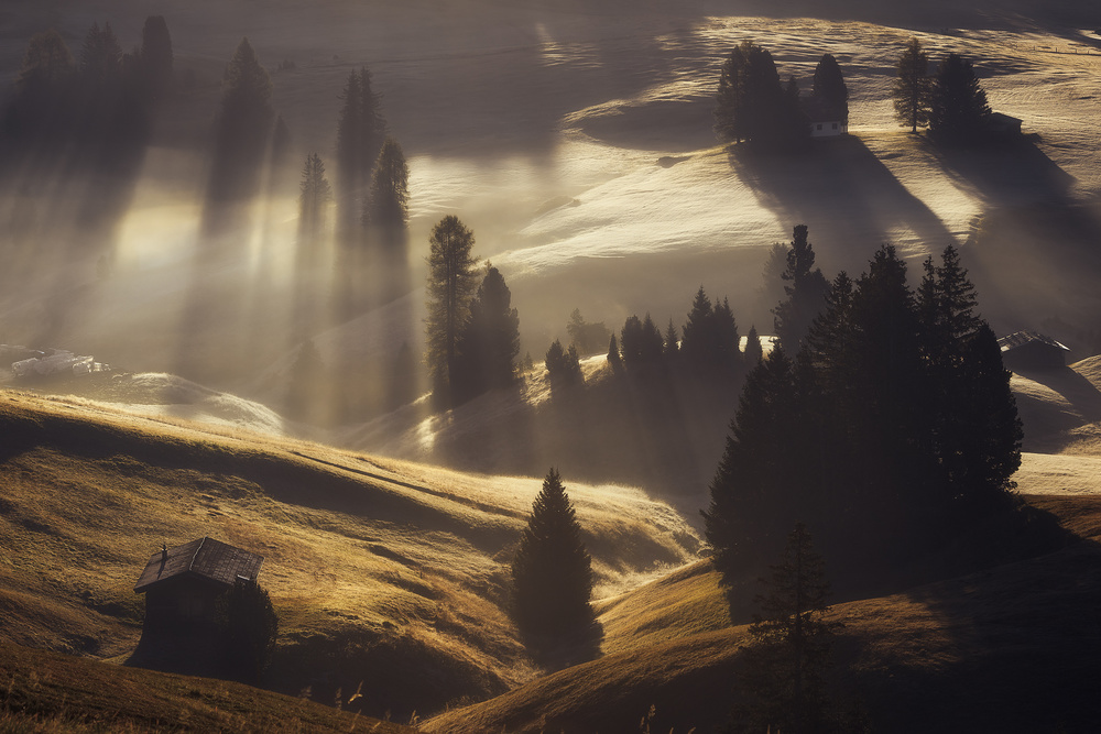 Sunrise in Dolomites from Rostovskiy Anton