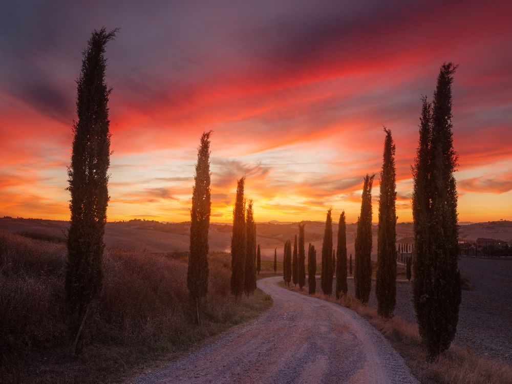 Tuscany sunset from Rostovskiy Anton