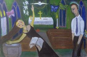 Religious Experience, 2002 (acrylic on canvas) 