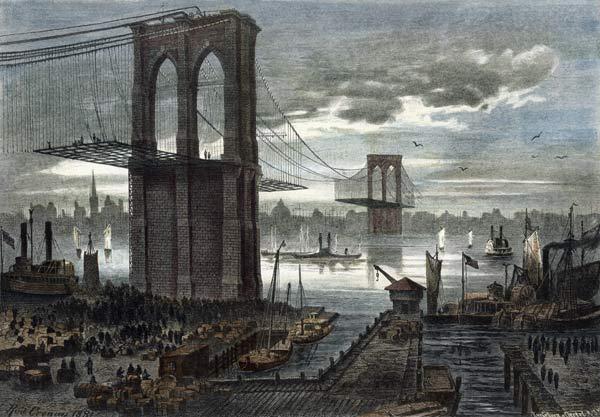 New York , Brooklyn Bridge