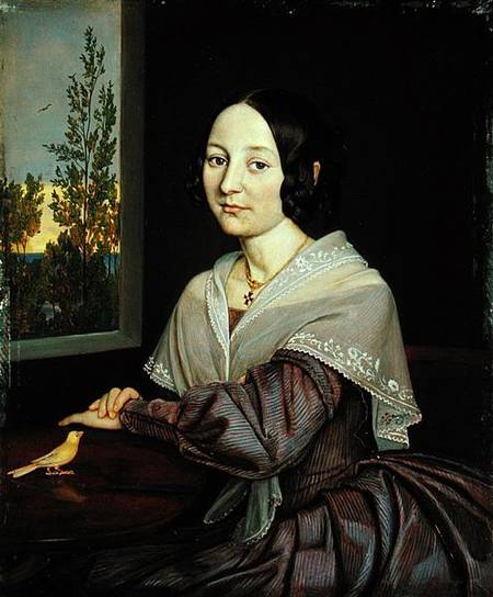 Caroline Luise Mathilde Wasmann (1823-67) from Rudolf Friedrich Wasmann